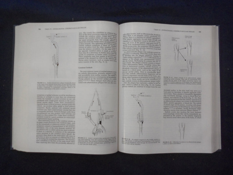 1993 VASCULAR SURGERY HARDCOVER BOOK -4TH EDITION - BY WESLEY S. MOORE - KD 8897