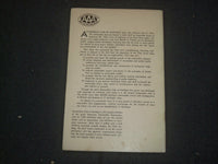 1950'S TALLYHO - HORESLESS CARRIAGES GUIDE - AAA MICHIGAN - J 6386