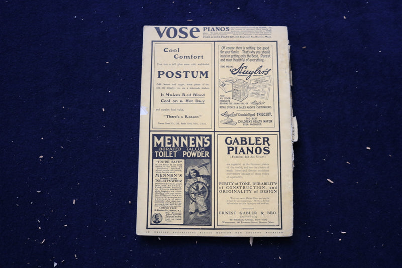 1893-1916 NEW ENGLAND MAGAZINE - LOT OF 7 - O 3549