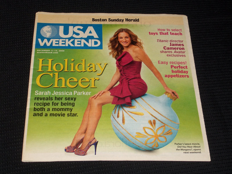 2009 DECEMBER 11 BOSTON SUNDAY HERALD USA MAGAZINE - SJP - E 5271