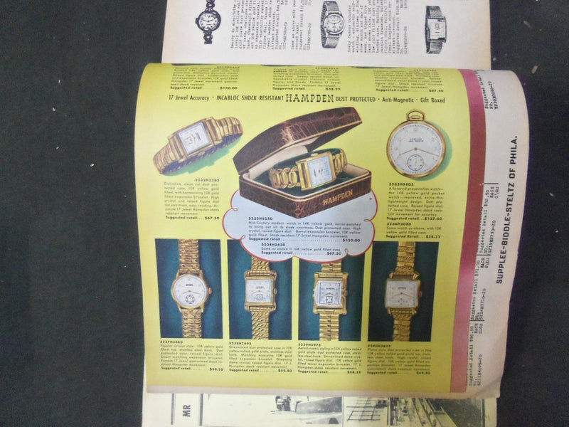 1952 SUPPLEE BIDDLE STELTS COMPANY ELETRICAL CATALOG - PHILADELPHIA - J 5715