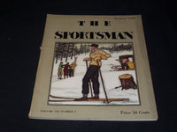 1930 JANUARY THE SPORTSMAN MAGAZINE NICE COVER & INSIDE SPORTS - E 4308