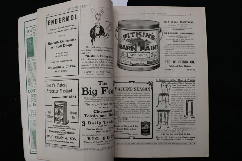 1904 OCTOBER THE WESTERN DRUGGIST - SILVER ANNIVERSARY # - COCA-COLA AD - K 2429