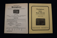 1950'S WESTINGHOUSE RADIO SERVICE NOTES - LOT OF 10 - K 762