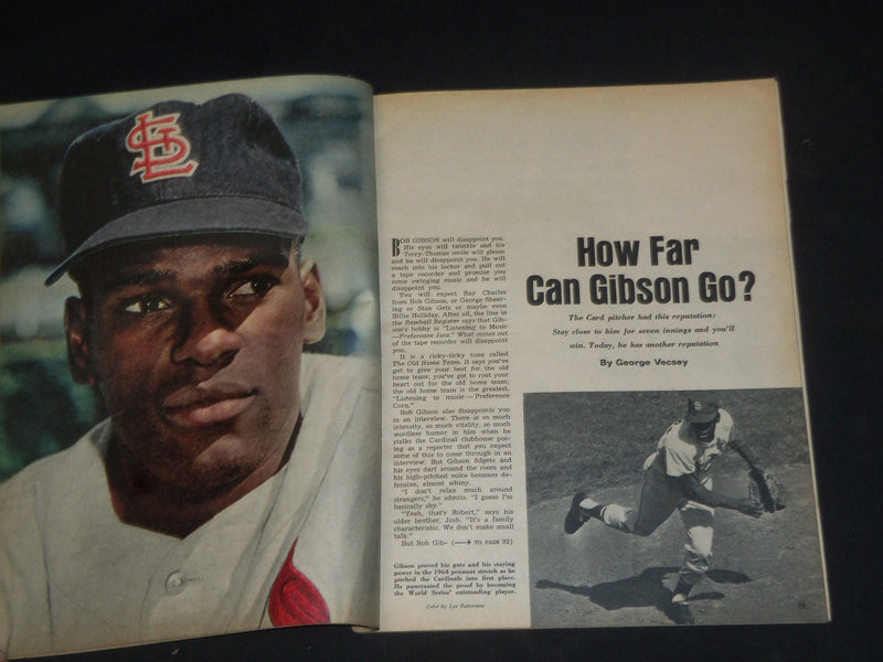1965 JULY SPORT MAGAZINE - JOHNNY CALLISON COVER - SP 8514