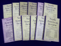 1930 NORTH AMERICAN REVIEW LOT OF 12 COMPLETE YEAR - STORIES/ARTICLES - WR 652