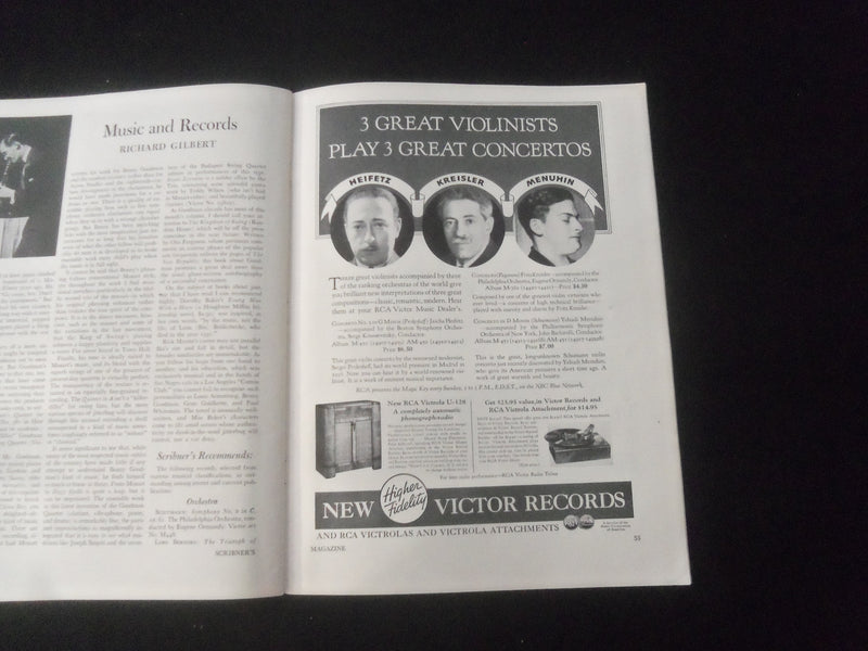 1938 JUNE SCRIBNER'S MAGAZINE - 20TH CENTURY ENGINEER - MORRIS L. ERNST- B 1181E