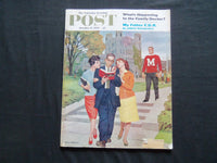 1959 OCTOBER 17 THE SATURDAY EVENING POST MAGAZINE- MY FATHER FDR STORY- SP 2249