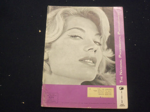 1962 MAY NATIONAL PROFESSIONAL PHOTOGRAPHER - PHOTOS & ARTICLES - ST 6626