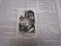 1866 THE YOUTH'S TEMPERANCE BANNER NEWSPAPER LOT OF 3 - VOLUME 1 ISSUES- NP 2051