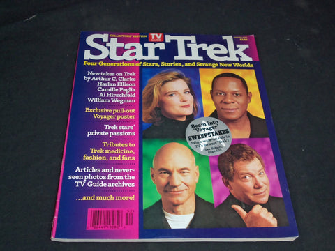 1995 SPRING TV GUIDE MAGAZINE - STAR TREK - SP 6277