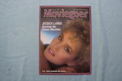 1983 FEBRUARY MOVIEGOER MAGAZINE - JESSICA LANGE COVER - E 19804