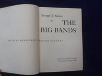 1967 THE BIG BANDS HARDCOVER BOOK - INSCRIBED BY GEORGE T. SIMON - KD 8505