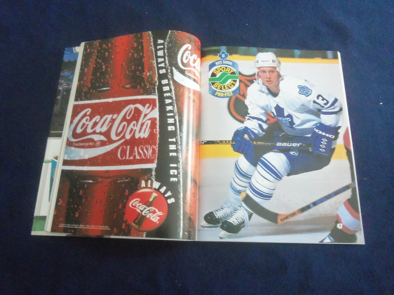 1996 NOVEMBER 2 HOCKEY NIGHT IN TORONTO PROGRAM - LEAFS VS CANADIANS - F 253Q
