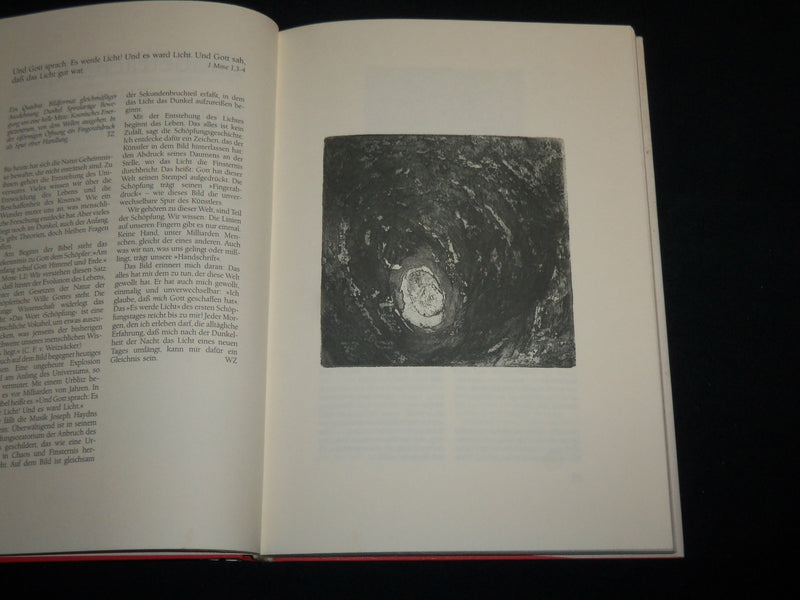 1993 RADIERUNGEN ZUR BIBEL HARDCOVER BOOK BY THOMAS ZACHARIAS - KD 7091