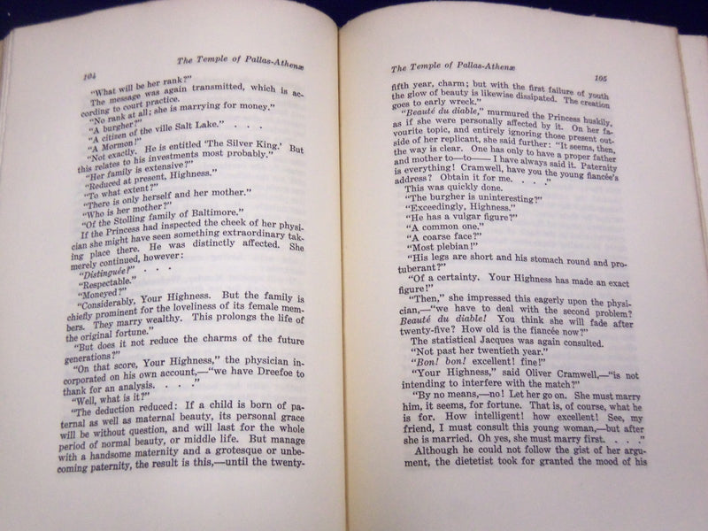 1924 THE TEMPLE OF PALLAS-ATHENAE BY GEORGE LEWYS SIGNED #167 OF 995 - KD 129