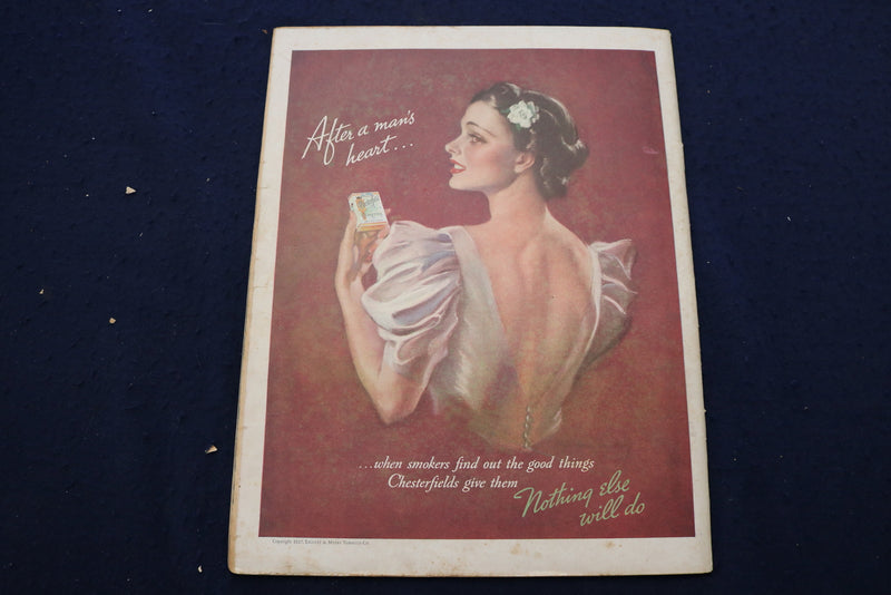 1937 MAY 1 RADIO GUIDE MAGAZINE - JOY HODGES & PENNY GILL COVER - E 9201