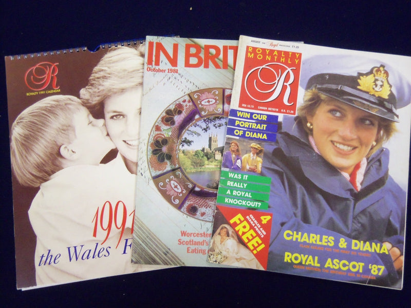 1972-1995 BRITISH MAGAZINE LOT OF 7 DIFFERENT ISSUES - GREAT PHOTOS - O 255