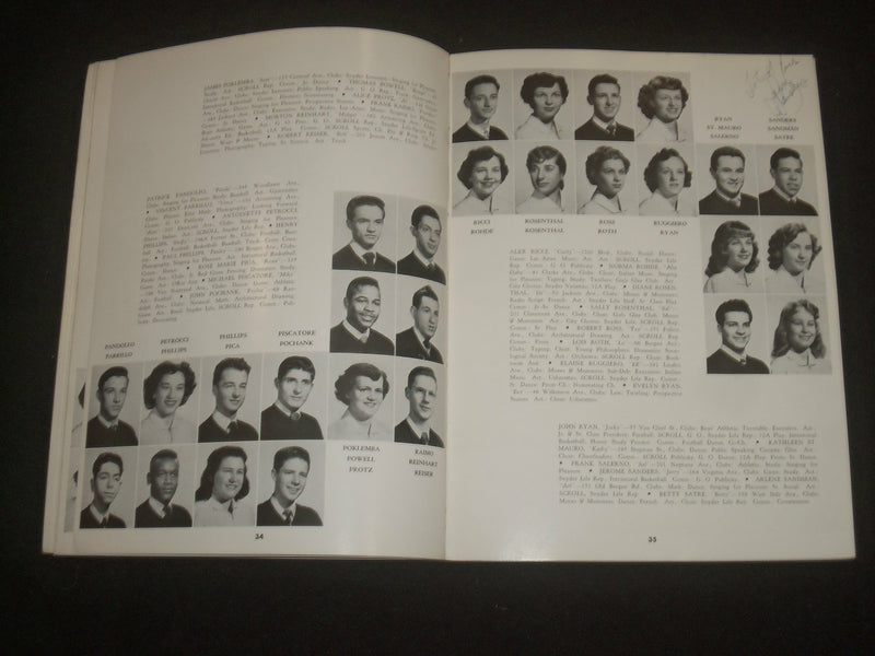 1951 HENRY SNYDER HIGH SCHOOL YEARBOOK - JERSEY CITY, NEW JERSEY - YB 2237
