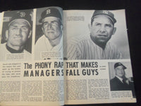 1965 JUNE SPORT WORLD MAGAZINE - DEAN CHANCE COVER - YOGI BERRA - J 7714