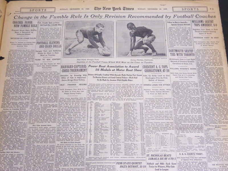 1928 DECEMBER 30 NEW YORK TIMES SPORTS SECTION - RUTH JONES TUNNEY - NT 7122