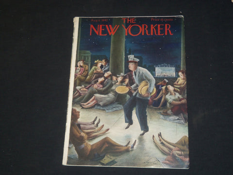 1942 AUGUST 8 NEW YORKER MAGAZINE - ILLUSTRATED COVER - NY 53
