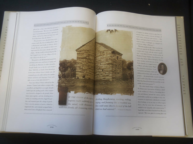 1999 AMERICAN PROPHET - STORY OF JOSEPH SMITH HARDCOVER BOOK BY SWINTON - R 733J