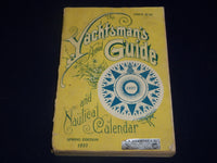 1937 THE YACHTMAN'S ANNUAL GUIDE BOOK - NICE MAPS & ILLUSTRATIONS - KD 3464