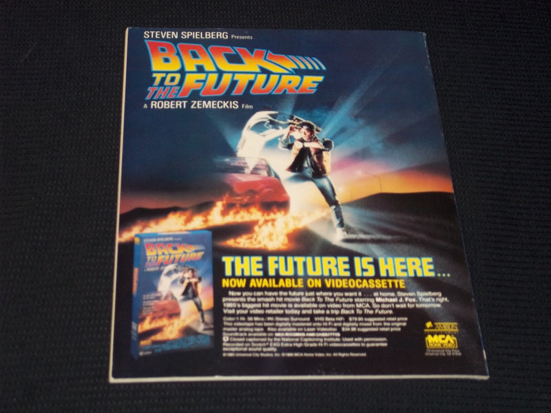 1986 JUNE VIDEO TIMES MAGAZINE - SEX ON VIDEO FRONT COVER - E 13801