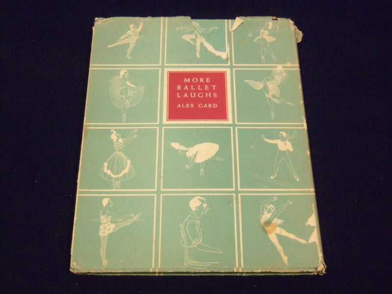 1946 MORE BALLET LAUGHS BY ALEX GARD BOOK - WONDERFUL ILLUSTRATIONS - KD 1877E