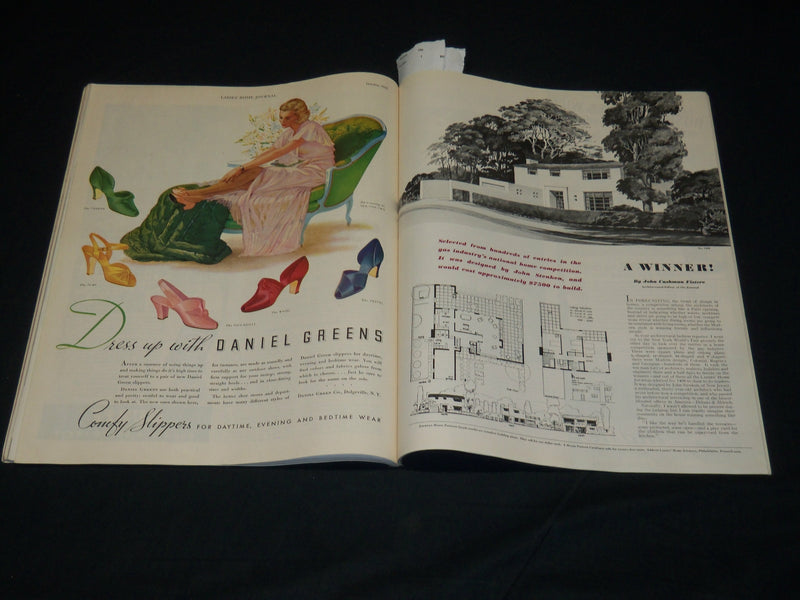 1938 OCTOBER LADIES HOME JOURNAL MAGAZINE - NICE COVER - COCA-COLA AD - F 330