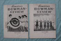 1945 AMERICAN BOWMAN-REVIEW MAGAZINE - LOT OF 11 - O 3751