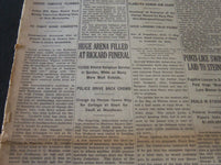 1929 JANUARY 10 NEW YORK TIMES - HUGE ARENA FILLED AT RICKARD FUNERAL - NT 6619