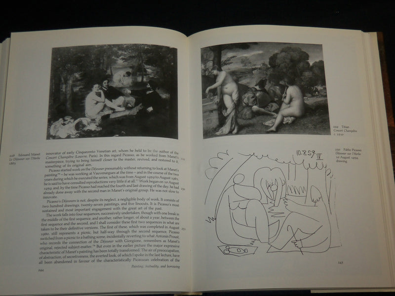 1987 PAINTINGS AS AN ART HARDCOVER BOOK BY RICHARD WOLLHEIM - R 705P