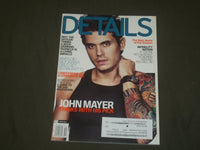2009 DECEMBER DETAILS MAGAZINE - JOHN MAYER COVER - B 1625