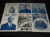 1904 PARIS QUI CHANTE REVUE ILLUSTREE MAGAZINE LOT OF 26 ISSUES - O 3442C