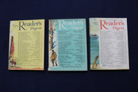 1953 READER'S DIGEST MAGAZINE - LOT OF 9 - O 3345