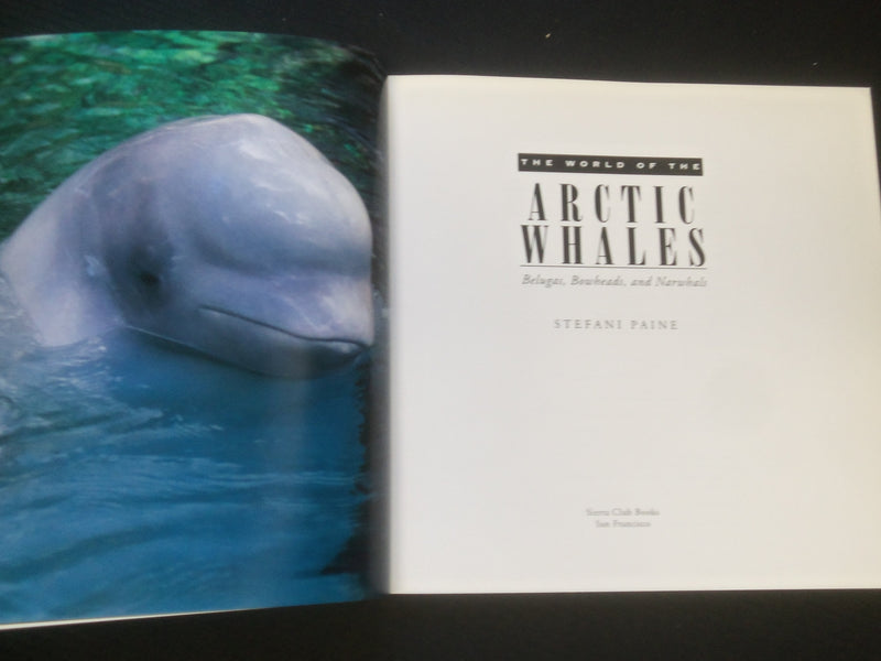 1997 THE WORLD OF THE ARCTIC WHALES SOFTCOVER BOOK - R 735Q