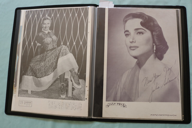 HOLLYWOOD ACTRESSES SCRAPBOOK - SUSAN HAYWARD - PAULETTE GODDARD - #49
