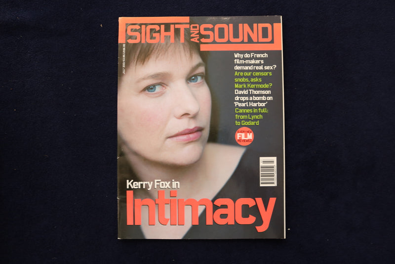 2001 JULY SIGHT AND SOUND MAGAZINE - KERRY FOX COVER - E 19158