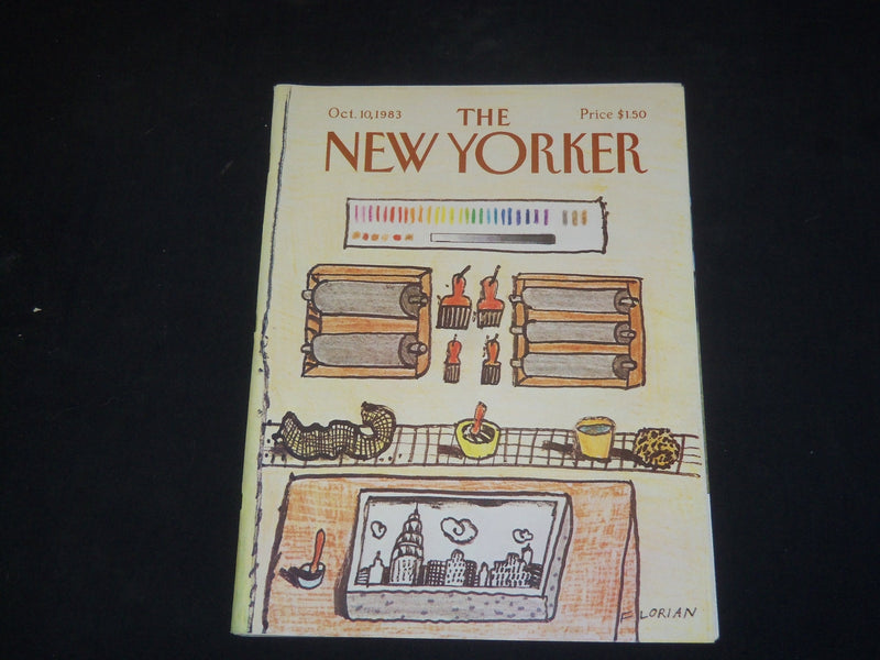 1983 OCTOBER 10 THE NEW YORKER MAGAZINE - ILLUSTRATED COVER - NY 1278