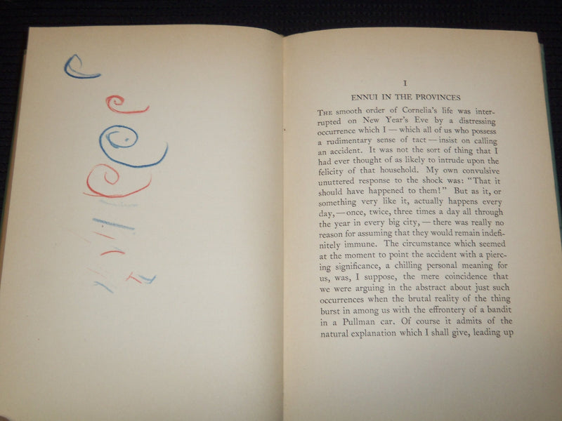 1924 MY DEAR CORNELIA HARDCOVER BOOK BY STUART SHERMAN - KD 7918