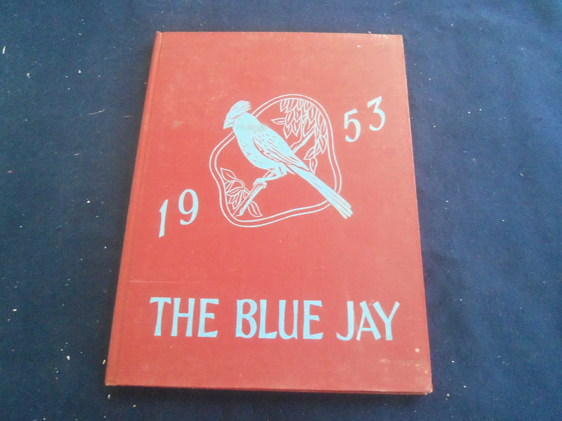1953 THE BLUE JAY SCOTT TOWNSHIP HIGH SCHOOL YEARBOOK - ESPY, PA - YB 2697