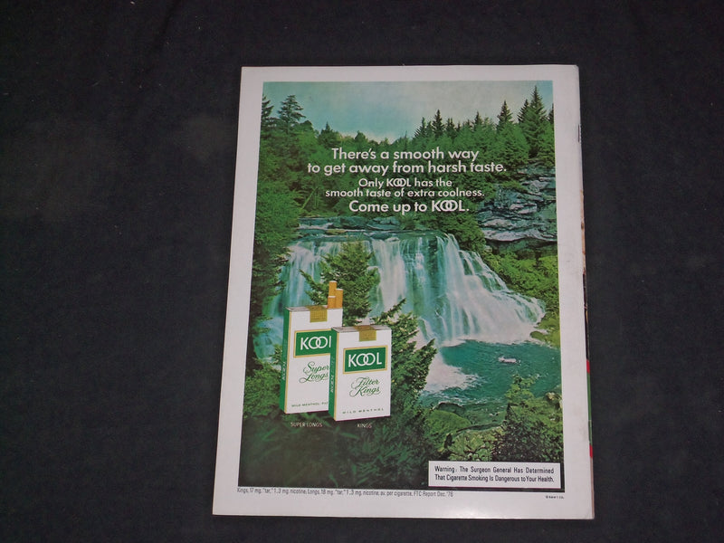 1977 APRIL CRAWDADDY MAGAZINE -THE EAGLES, LIFE IN THE FAST LANE COVER - CW 1014