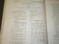 1915 CHRISTIAN ENDEAVOR CONVENTION OFFICIAL PROGRAM - J 3577