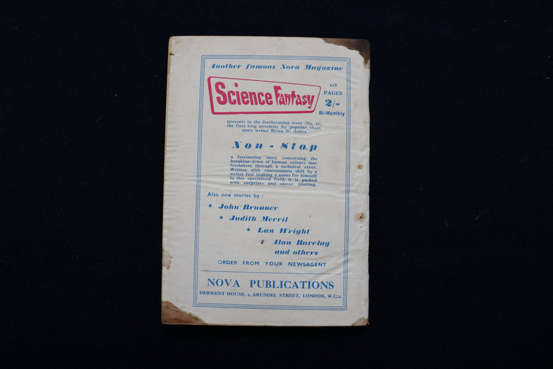 1956 JANUARY NEW WORLDS SOFTCOVER DIGEST MAGAZINE - VOLUME 15, NUMBER 43 - K 416