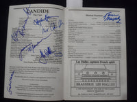 1989 CANDIDE PROGRAM - HUNTINGTON THEATRE CO. - MANY SIGNATURES - J 9724