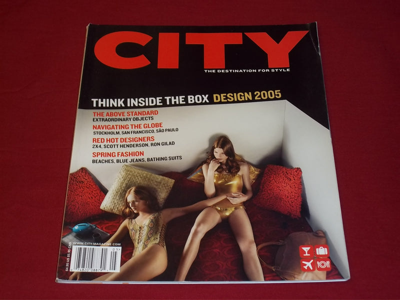 2005 SPRING CITY MAGAZINE ISSUE NO. 34 - GREAT COVER - FASHION - RC 390