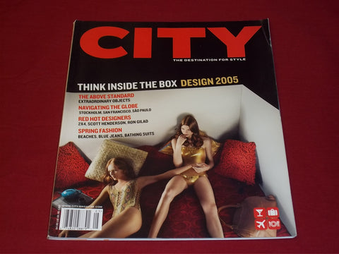 2005 SPRING CITY MAGAZINE ISSUE NO. 34 - GREAT COVER - FASHION - RC 390