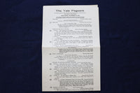 1916 OCTOBER 21 THE YALE PAGEANT PROGRAM - YALE BOWL - K 1671